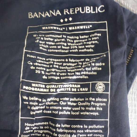 Banana Republic Skinny Lived-In Chino Navy - Picture 7 of 8